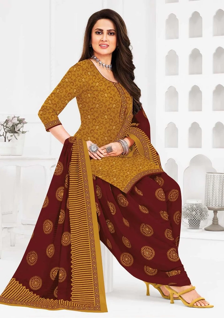 Ganpati gouri vol-8 - Dress Material